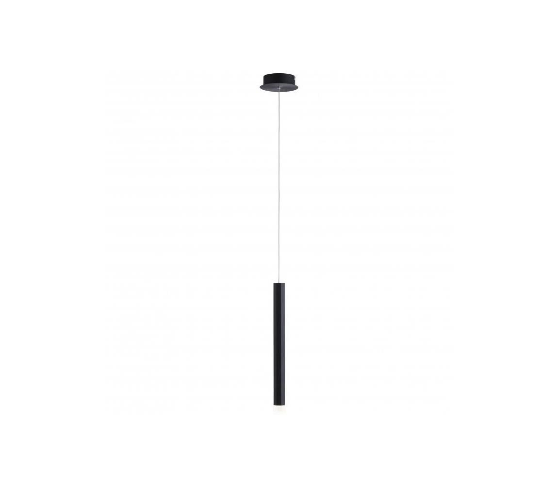 Leuchten Direkt Leuchten Direkt 15202-18 - LED Lustr na lanku BRUNO LED/4,8W/230V černá