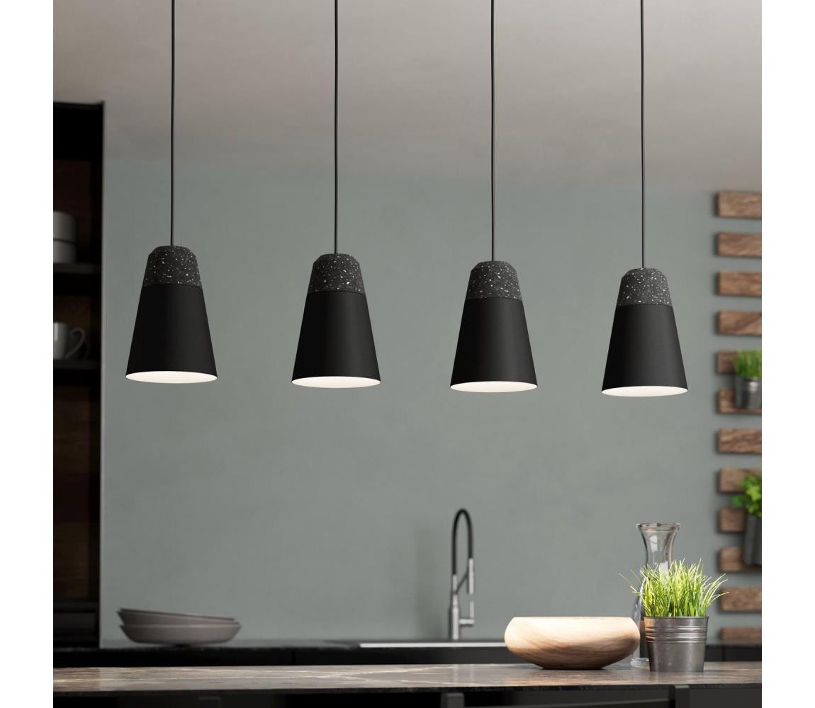 Eglo Eglo 99545 - Lustr na lanku CANTERRAS 4xE27/40W/230V