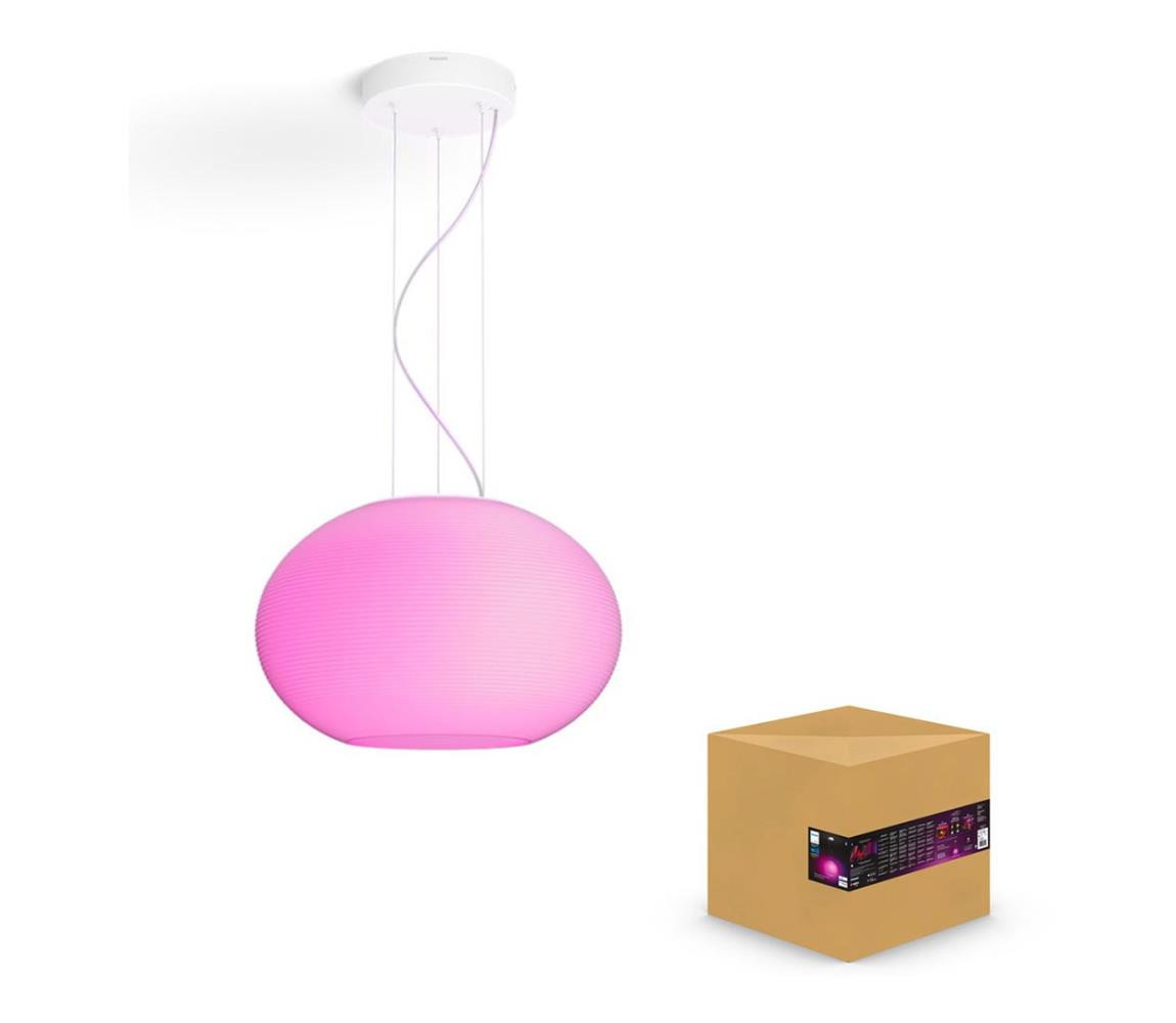 Philips Philips 40906/31/P9 - LED RGBW Lustr na lanku Hue FLOURISH LED/39W/230V