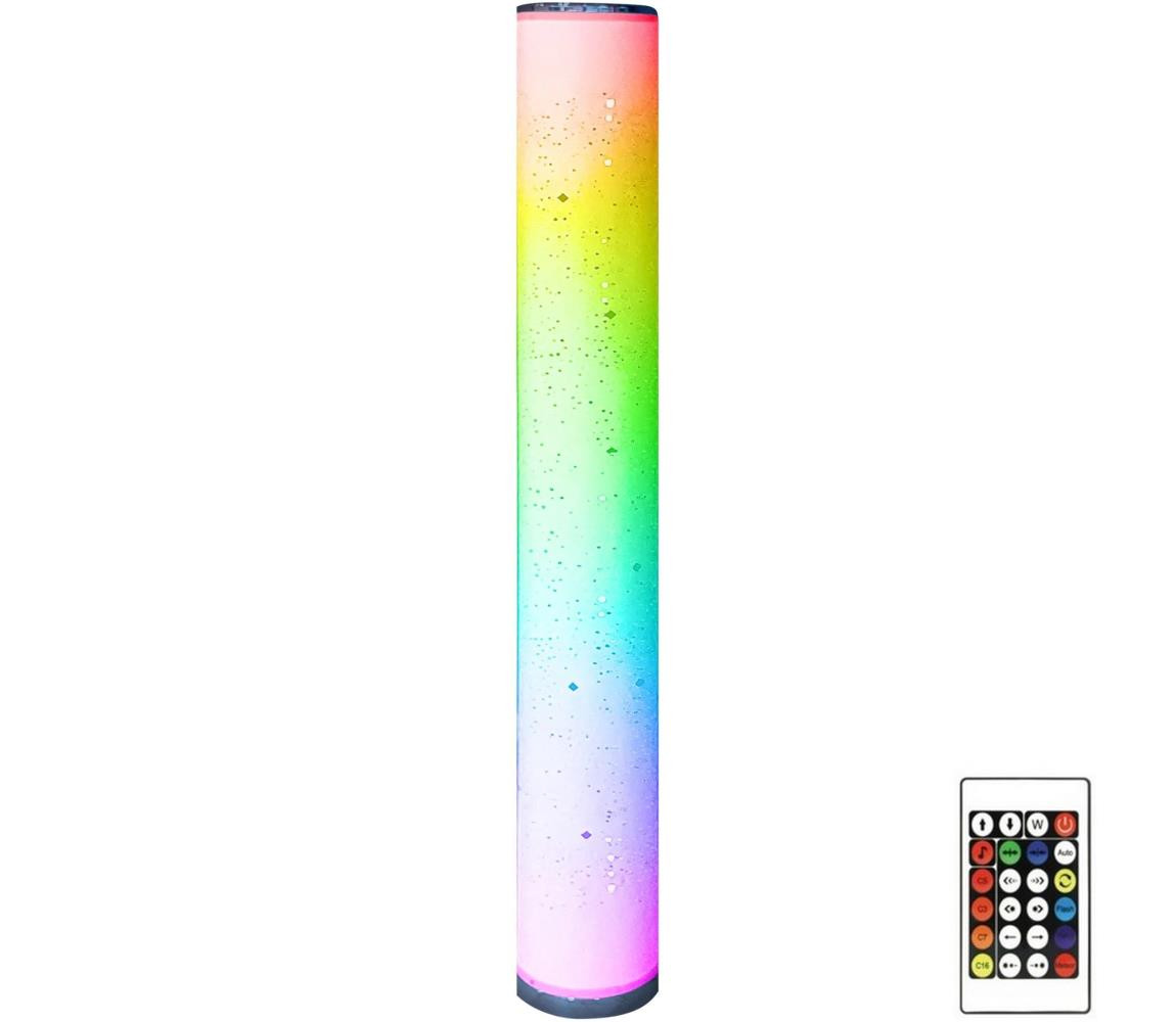 LED RGBW Stmívatelná stojací lampa STELLA LED/12W/230V + dálkové ovládání