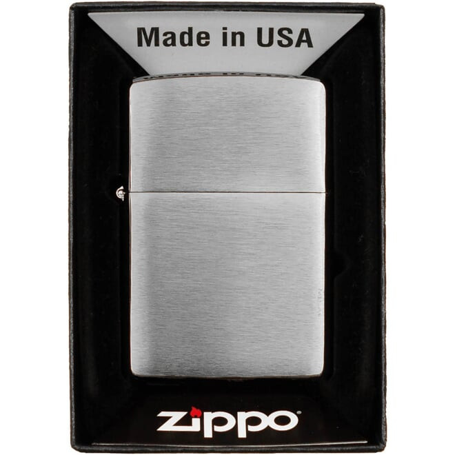 Zapalovač benzinový ZIPPO chrome brushed