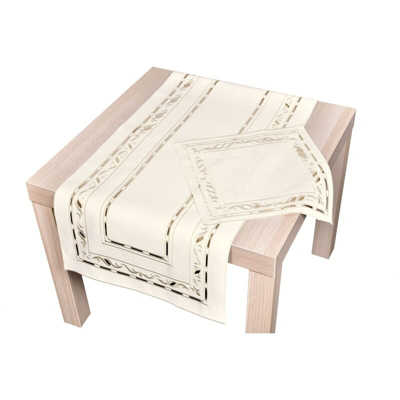 Ubrus celoroční, Jemná zahrada  80 x 80 cm