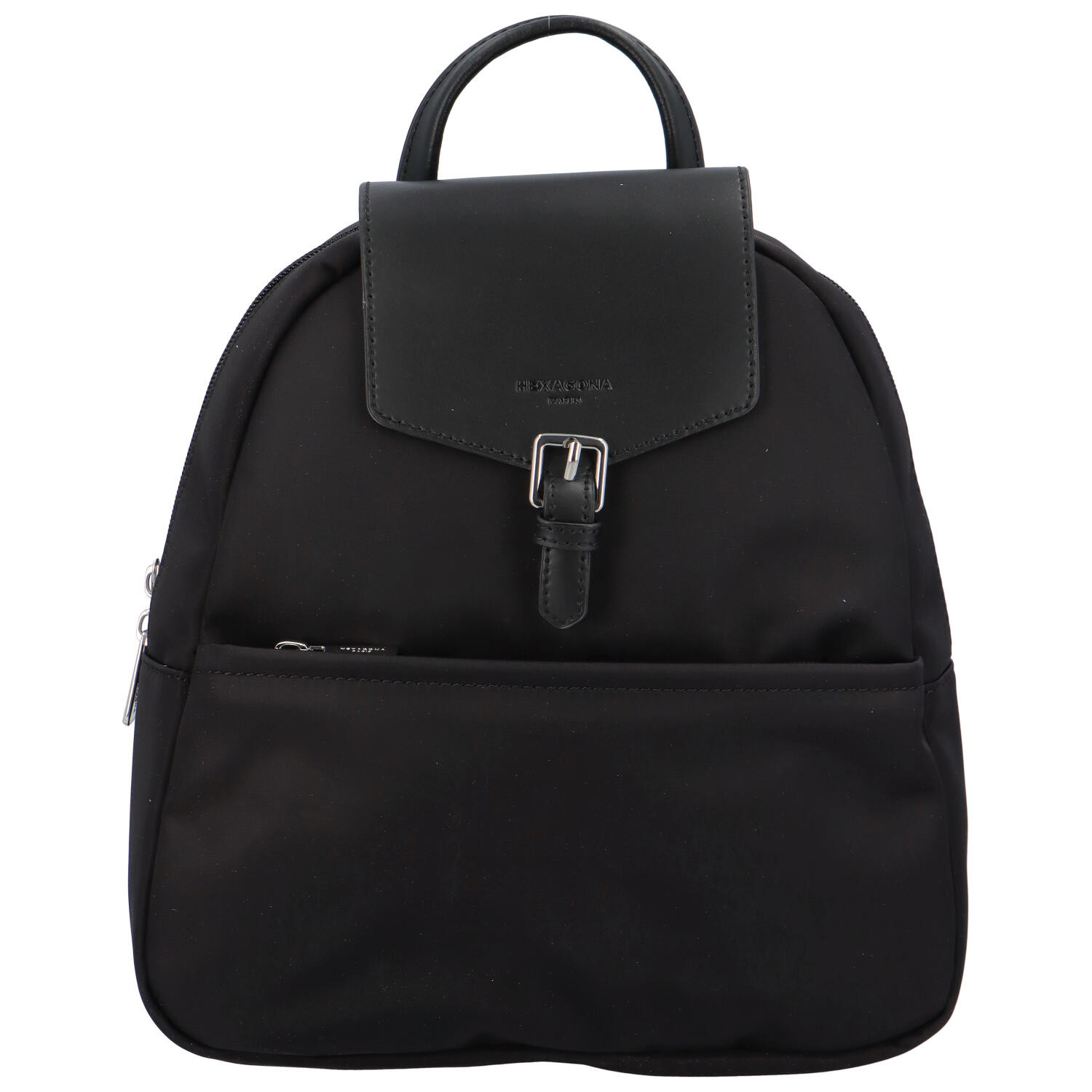 Dámský moderní batoh černý - Hexagona Nalle Small černá