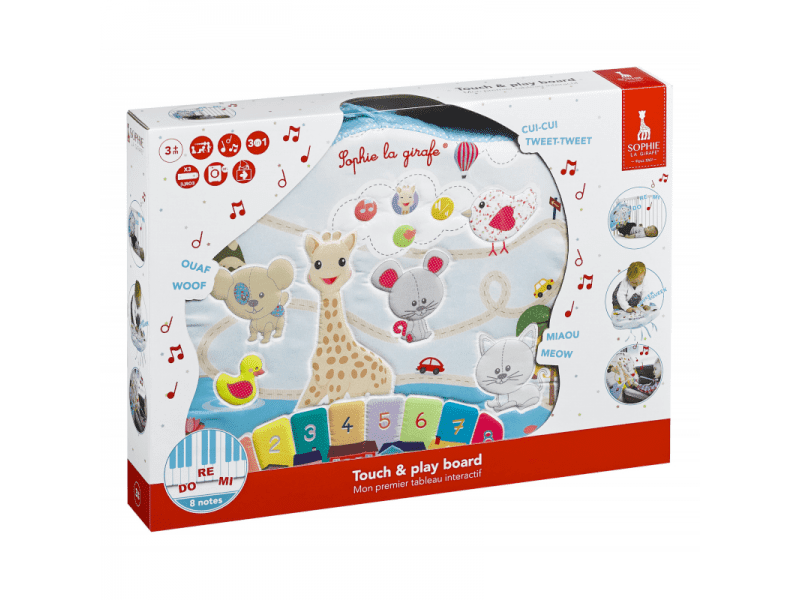Vulli Dotykový a hrací panel žirafa Sophie