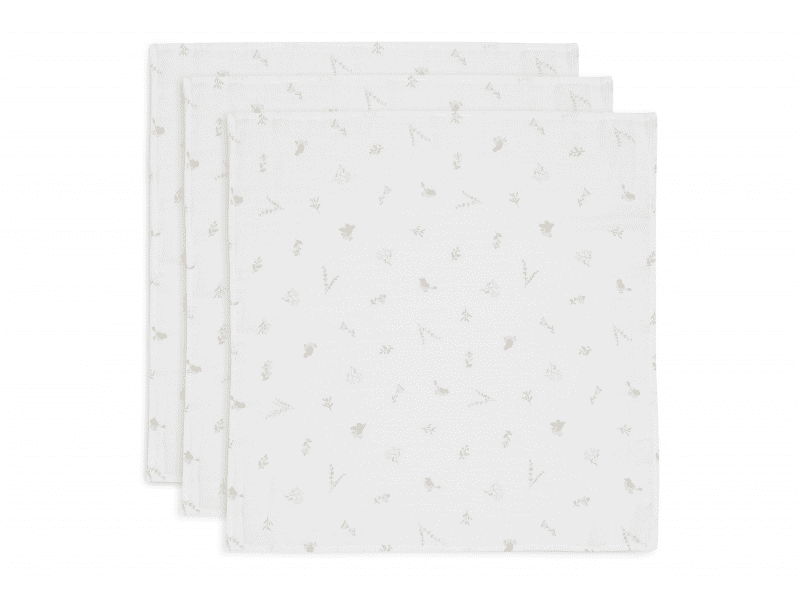 Jollein Pleny 3 ks 70x70 cm Lovely Birds
