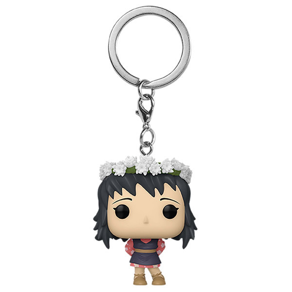 POP! Klíčenka Makomo with Flower Headdress (Demon Slayer)