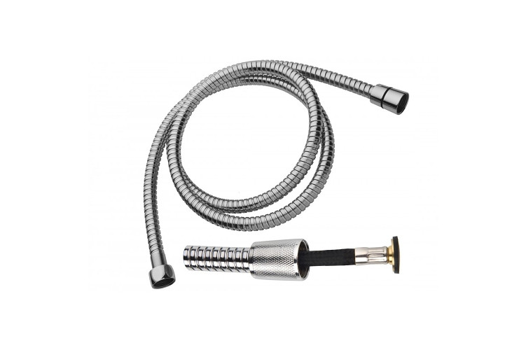 Sanitary Sprchová dvouzámková bezpečnostní hadice 150 cm s nylonovou vložkou - velice odolná (hs05)