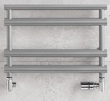 P.M.H PMH COMBI EK PRAVÁ připojovací kombinovaná sada radiátorových ventilů - chrom (P.M.H.)