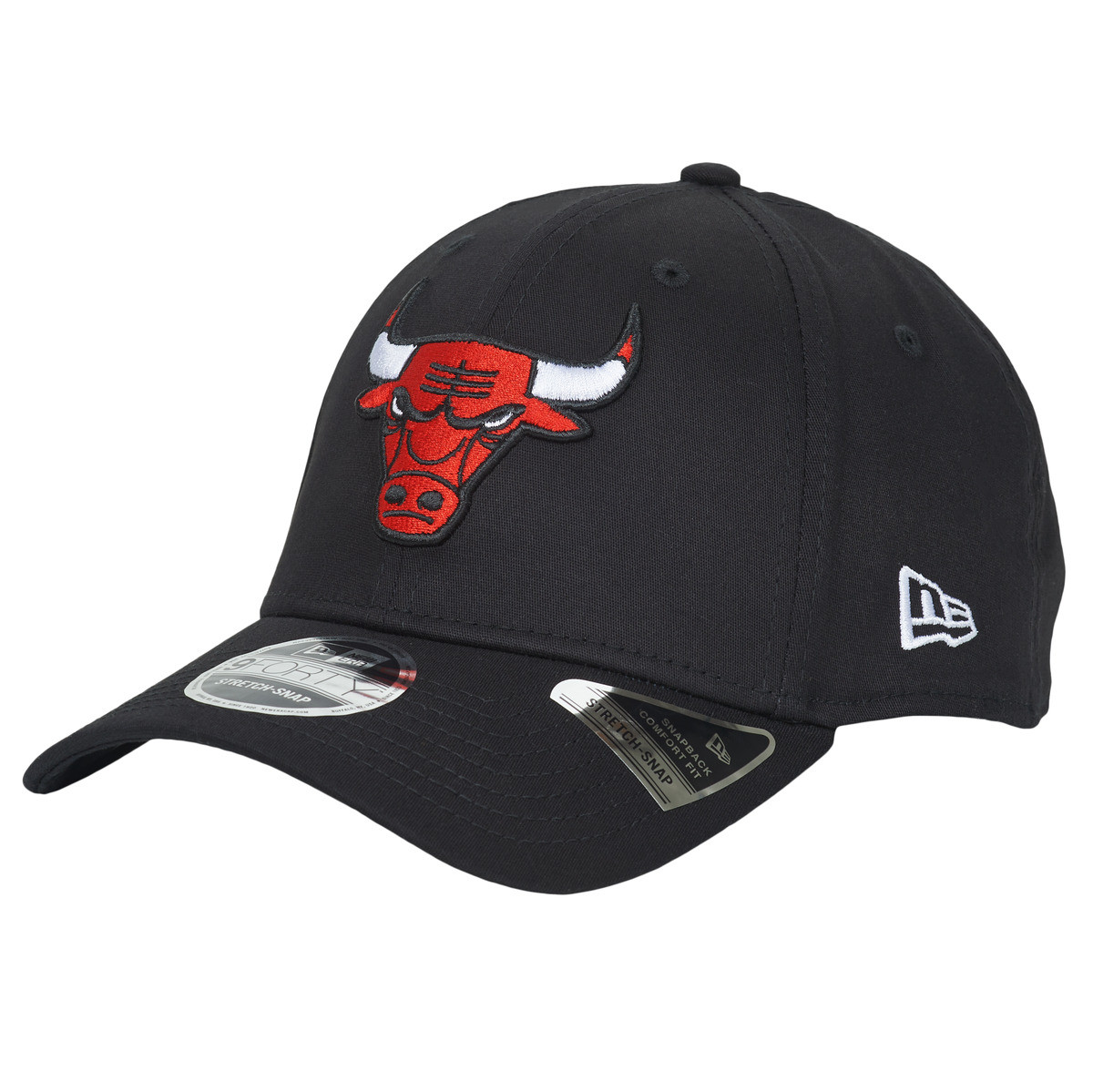 New-Era  9FORTY STRETCH SNAP CHICAGO BULL  Černá