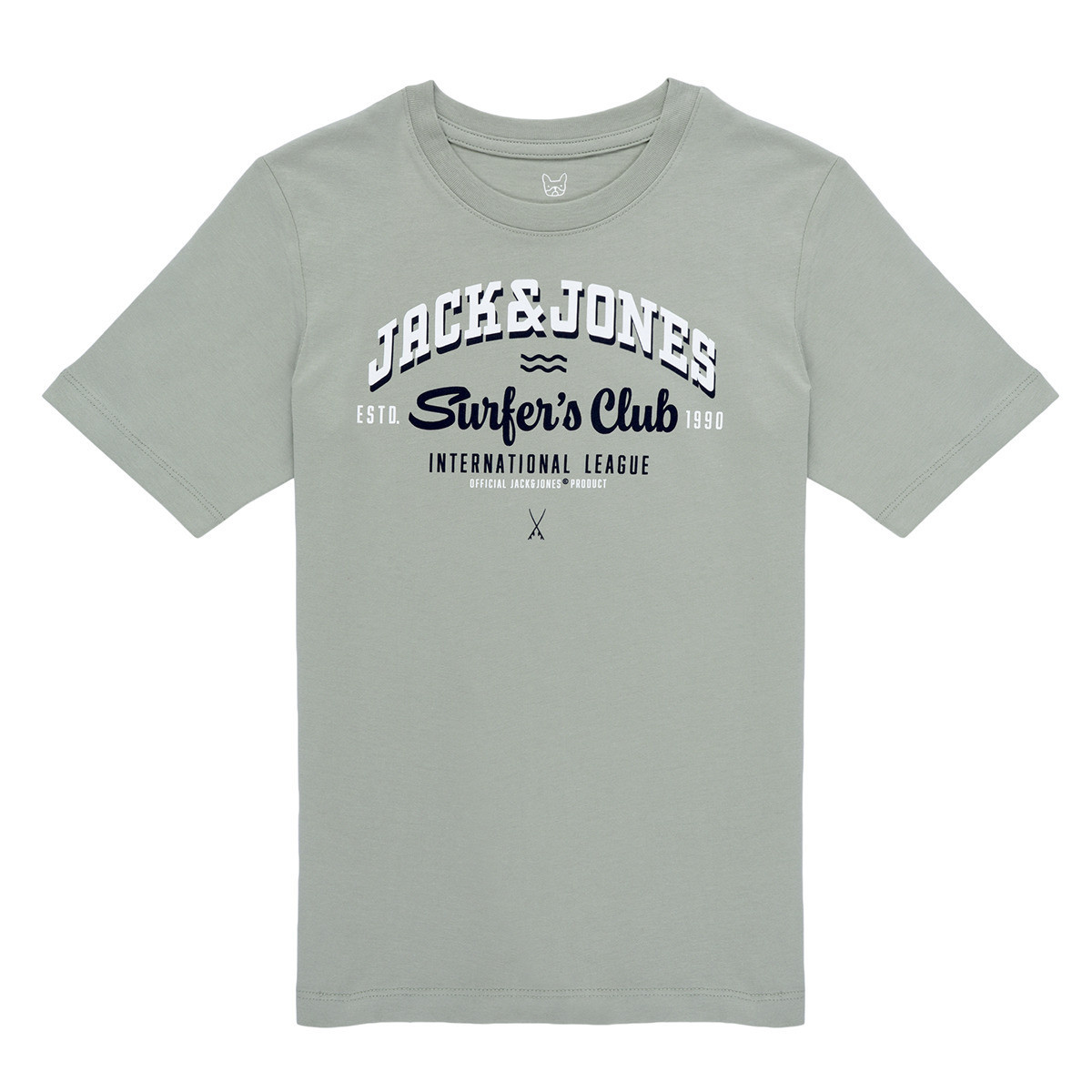 Jack & Jones  JJELOGO TEE SS ONECK 2COL 24/25  Zelená