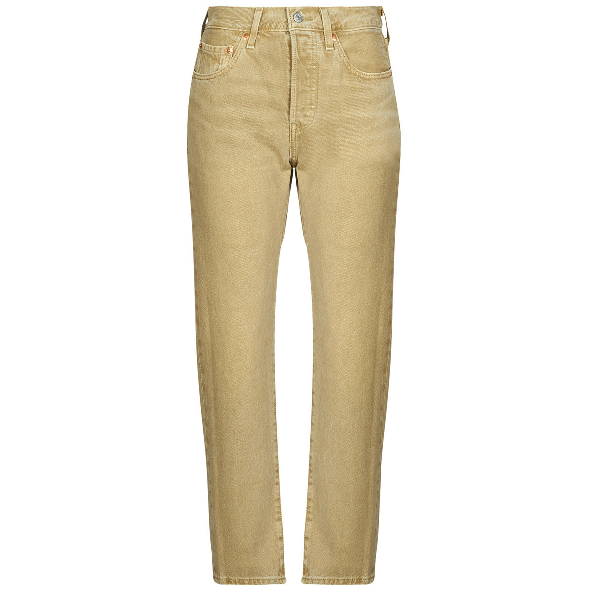 Levis  501® CROP  Béžová