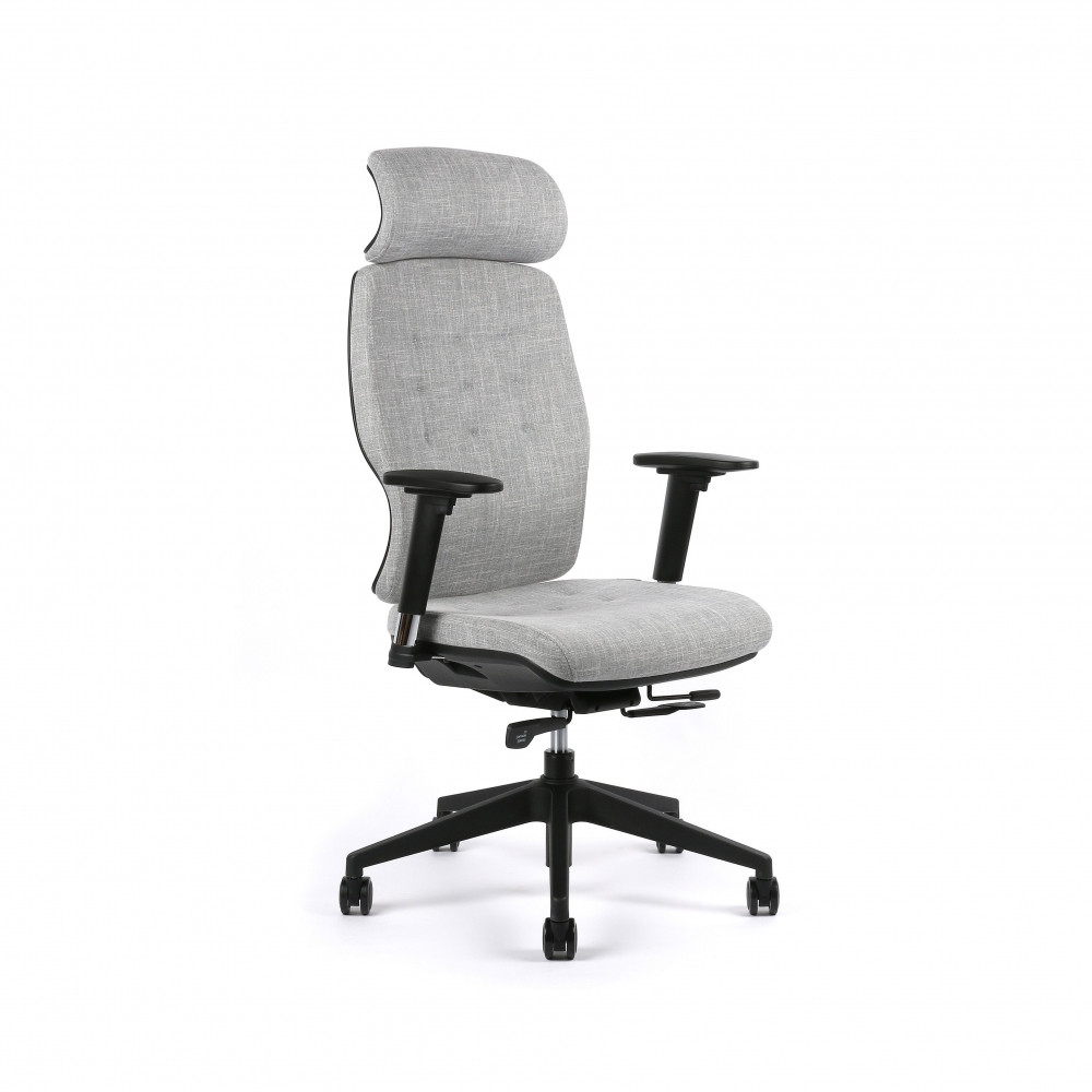Kancelářská ergonomická židle SELENE — více barev Šedá F82