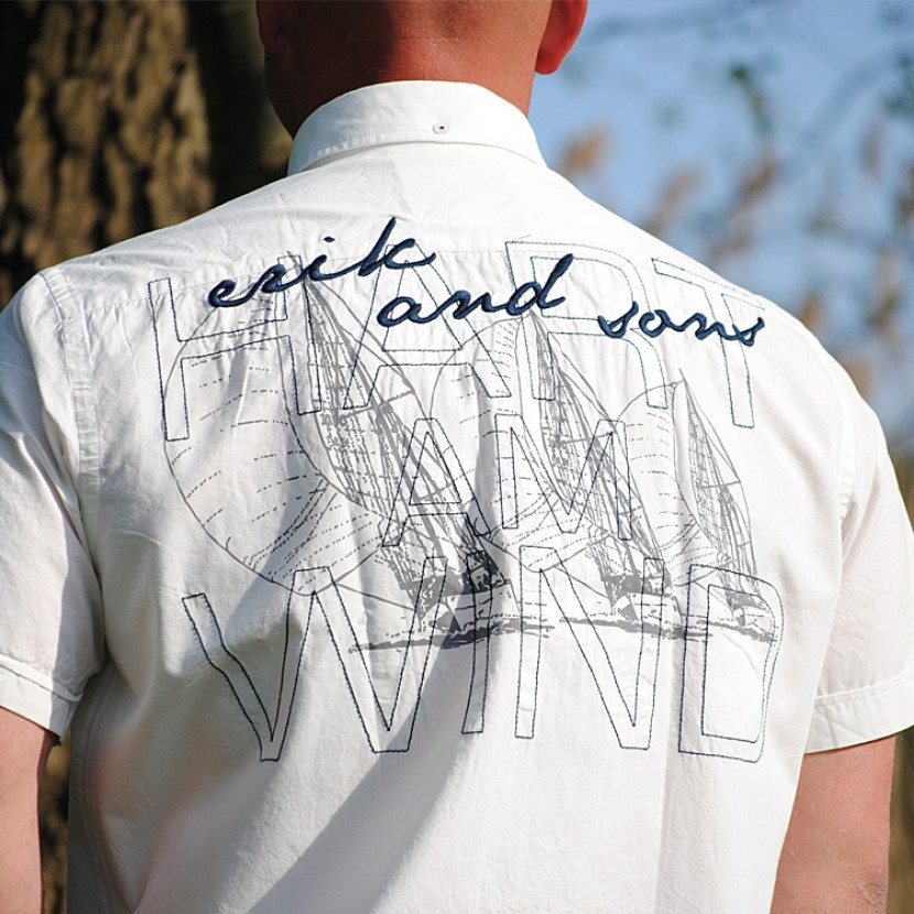 Košile pánská Erik and Sons Horning - bílá, S