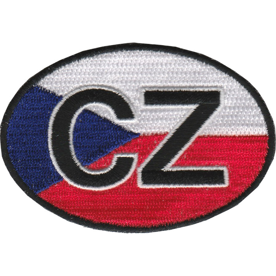 Nášivka vlajka Česká republika CZ 5x7,5 cm