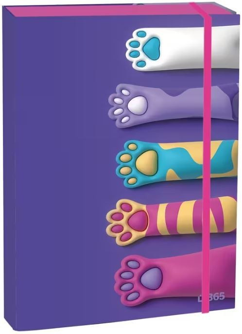 Helma 365 Box na sešity s klopou A5 - Paws- CBD0692