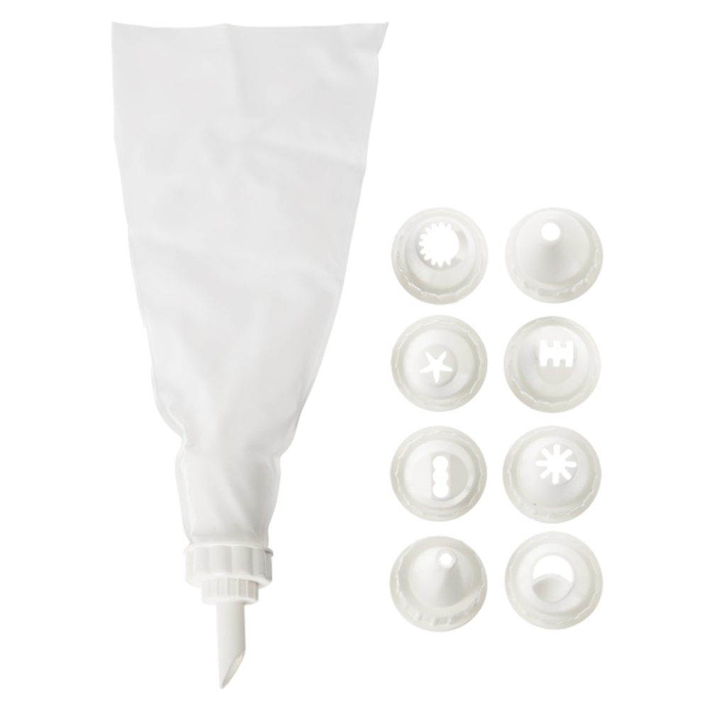 Cukrářský sáček sada, 9 špiček, d. 26 cm - ORION