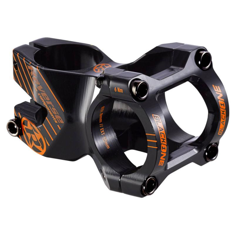 Reverse Představec Black One Enduro 50 mm / 31,8 mm Black / Fox Orange