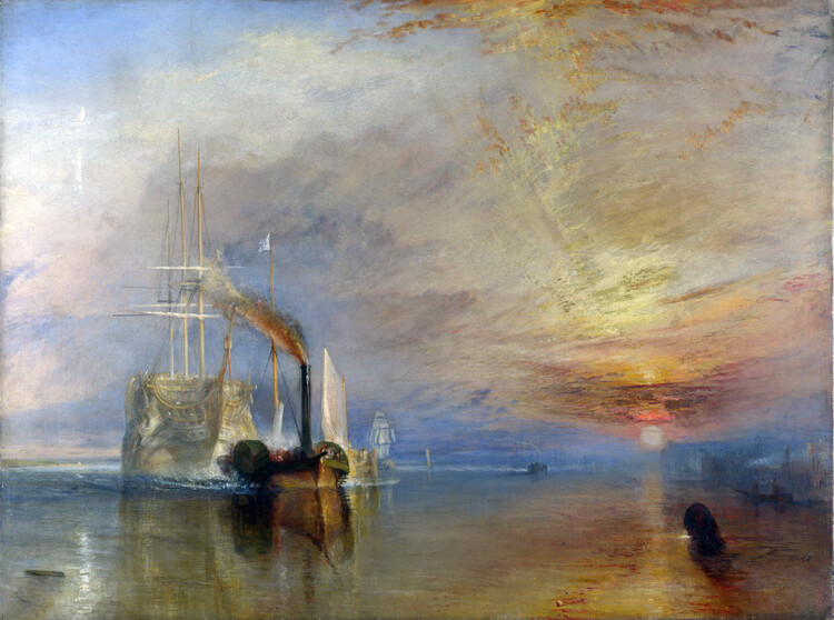 William Turner Obrazová reprodukce The Fighting Temeraire, 1839, William Turner, 40 × 30 cm