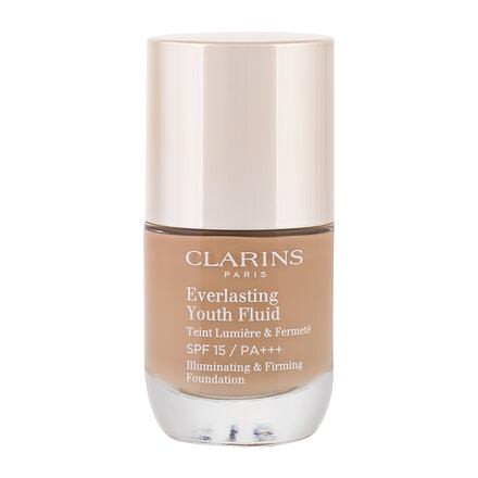 Clarins Everlasting Youth Fluid SPF15 rozjasňující a zpevňující make-up 30 ml odstín 112 Amber