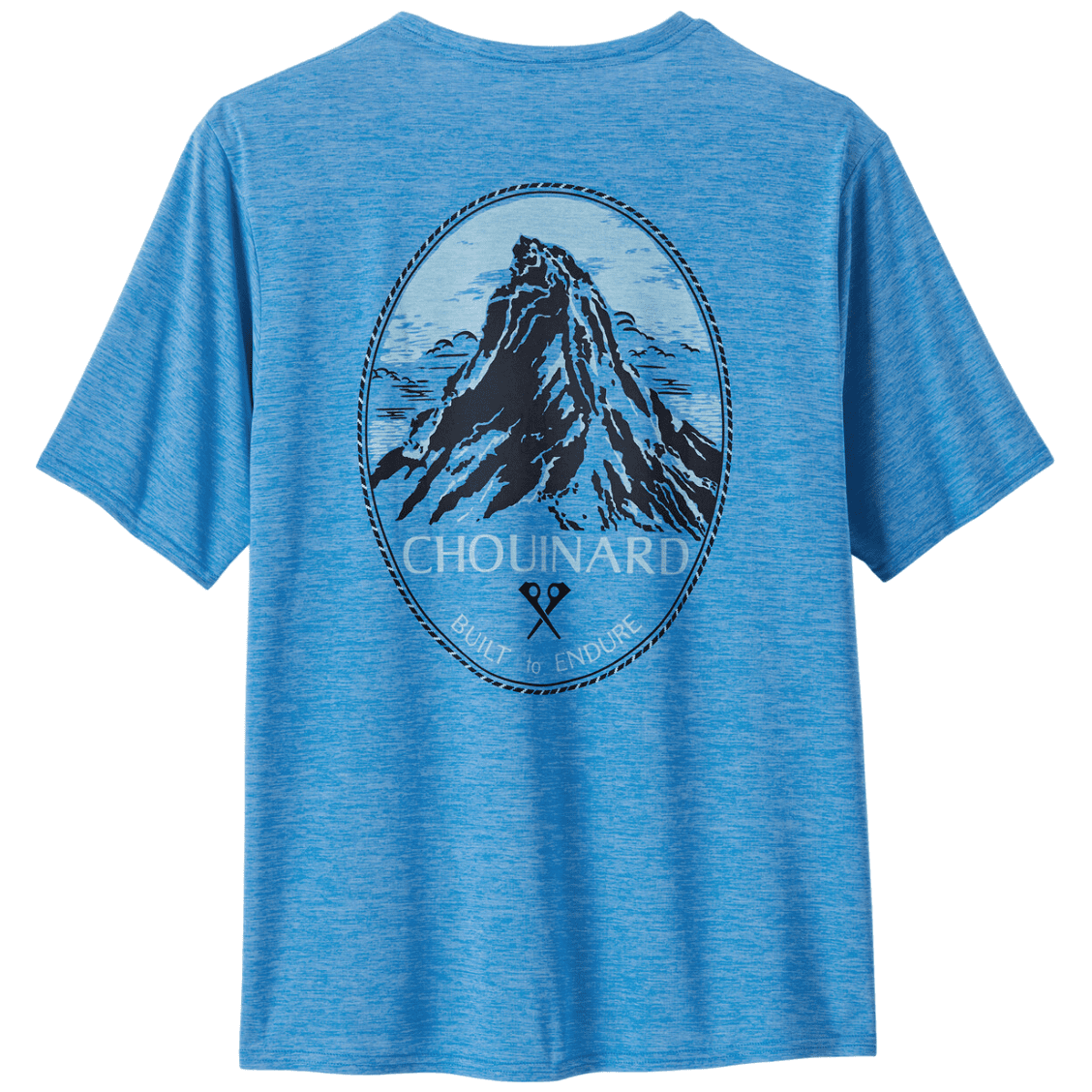 Pánské triko Patagonia M's Cap Cool Daily Graphic Shirt - Lands Velikost: S / Barva: světle modrá