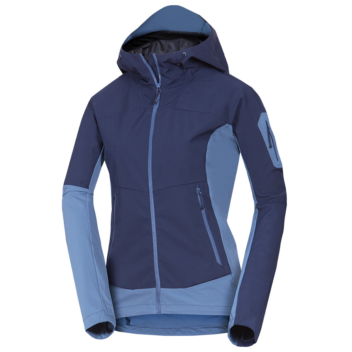 Dámská softshellová bunda Northfinder Janell Velikost: S / Barva: modrá