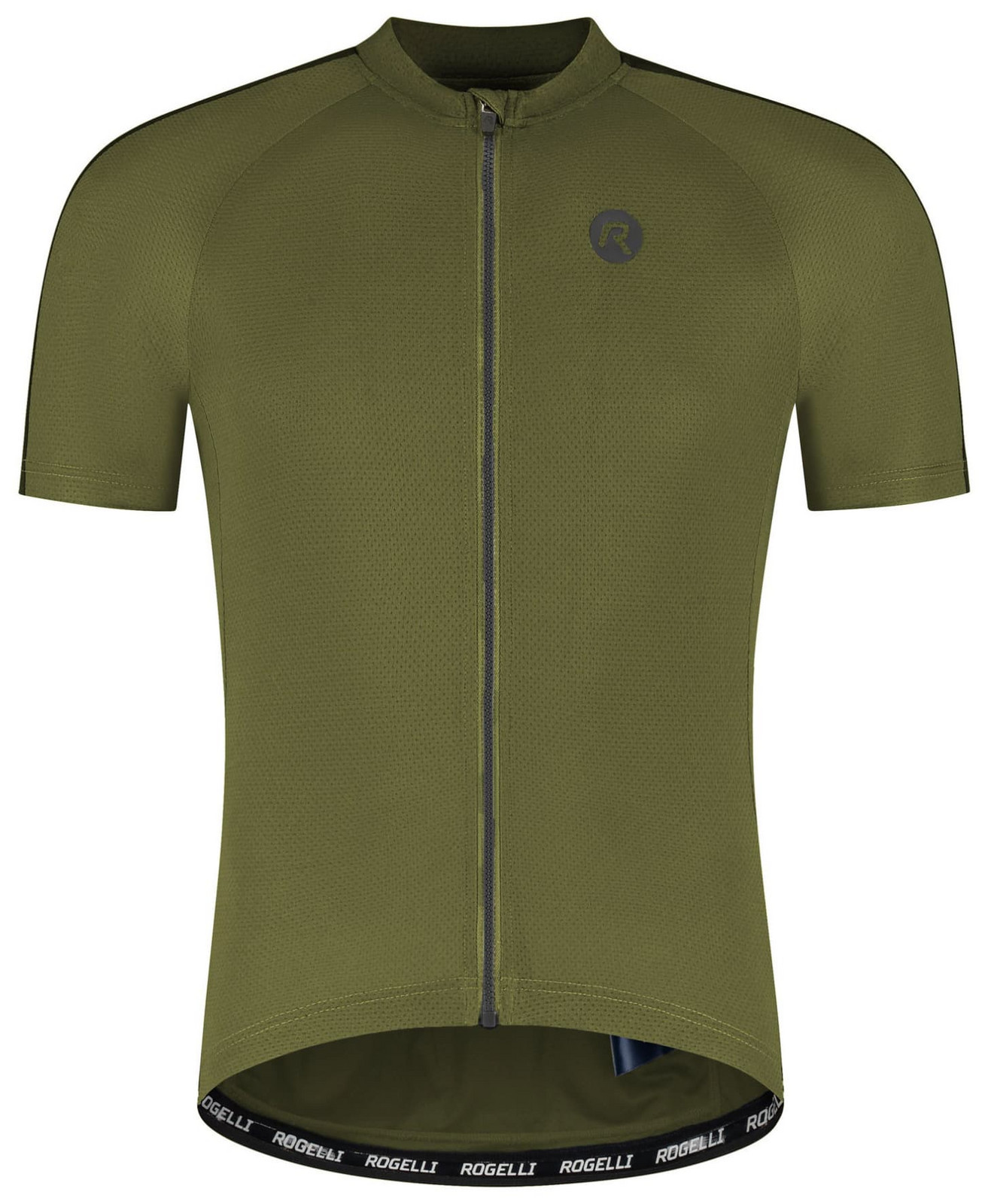 Decentní dres na kolo Rogelli EXPLORE s krátkým rukávem, khaki L