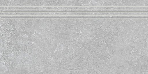 Schodovka Fineza Abe šedá 30x60 cm mat SCABE36GRR