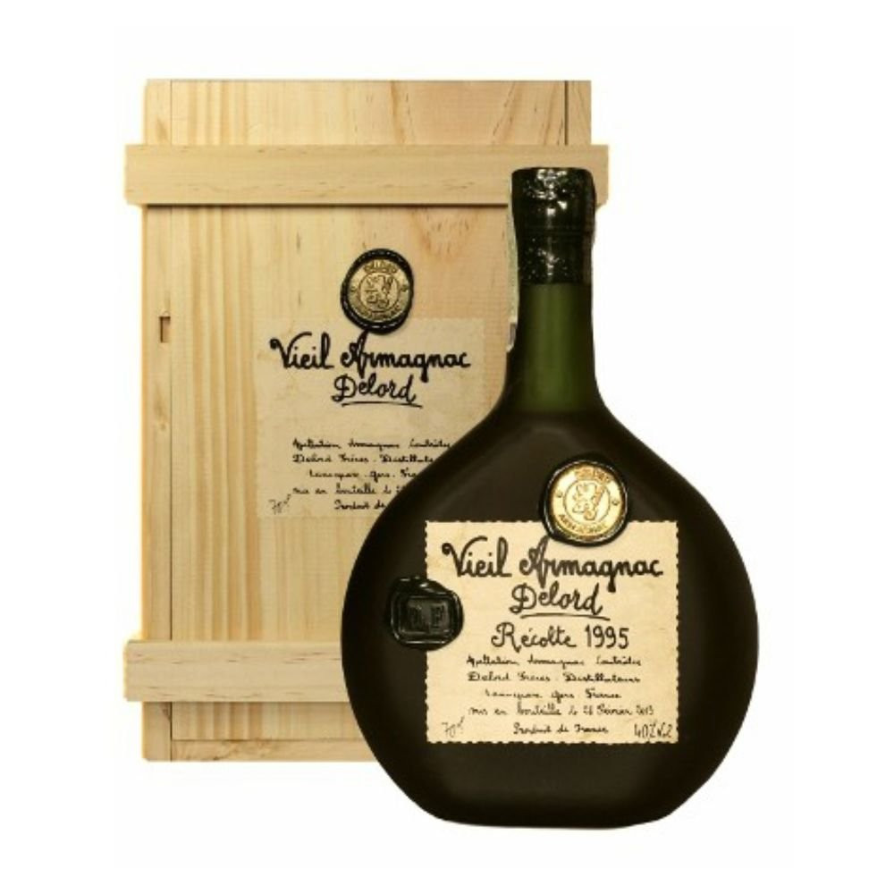 Armagnac Delord 1995 0,7l 40% Dřevěný box