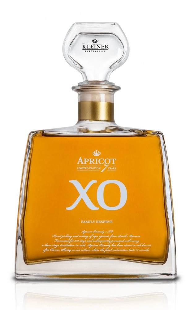 Gravírování: Kleiner Apricot XO 7y 0,7l 43%