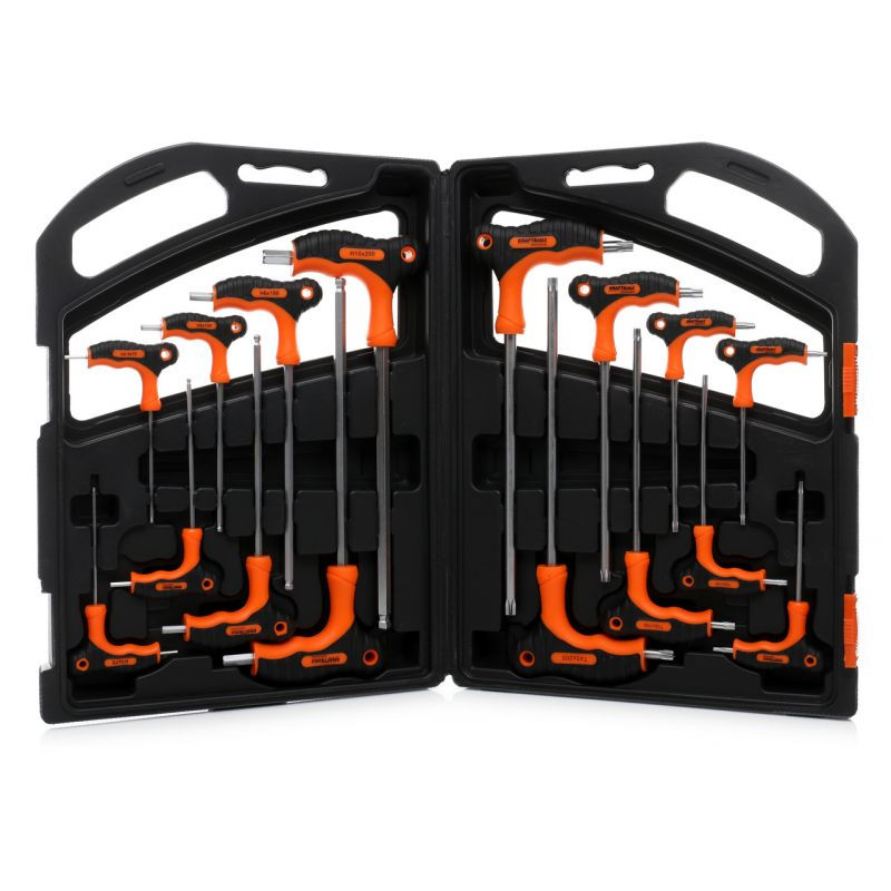 Kraft&Dele KD10907 Sada šroubováků TORX 16 ks