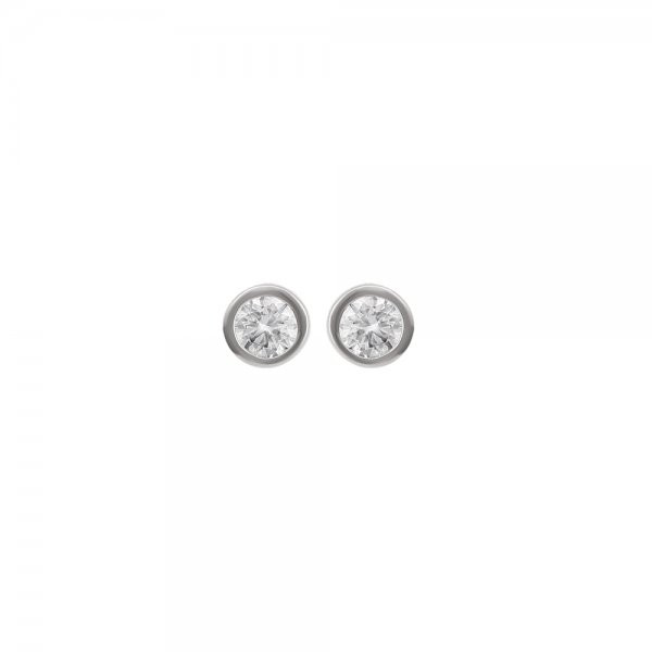 Náušnice se syntetickými kameny 336-087-001050 1.50g