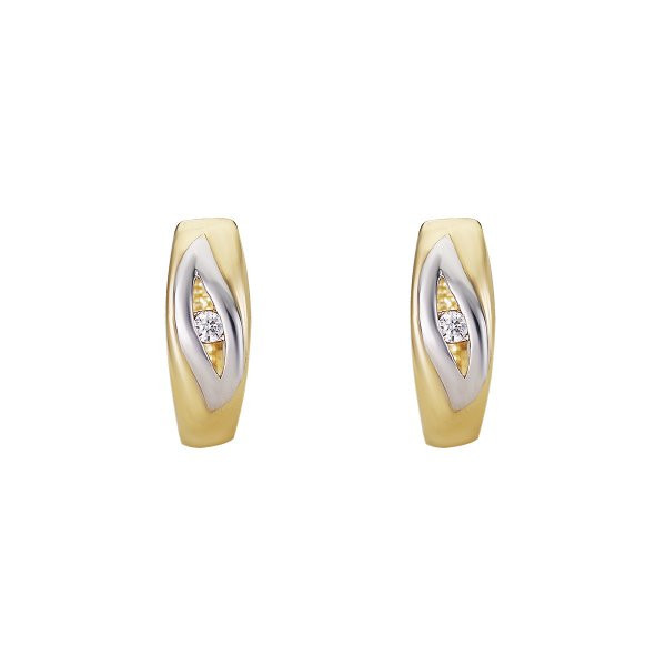 Náušnice se syntetickými kameny 236-573-000344 2.80g