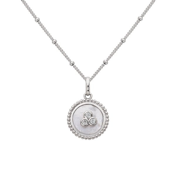 Náhrdelník se syntetickými kameny 176-286-6244 45