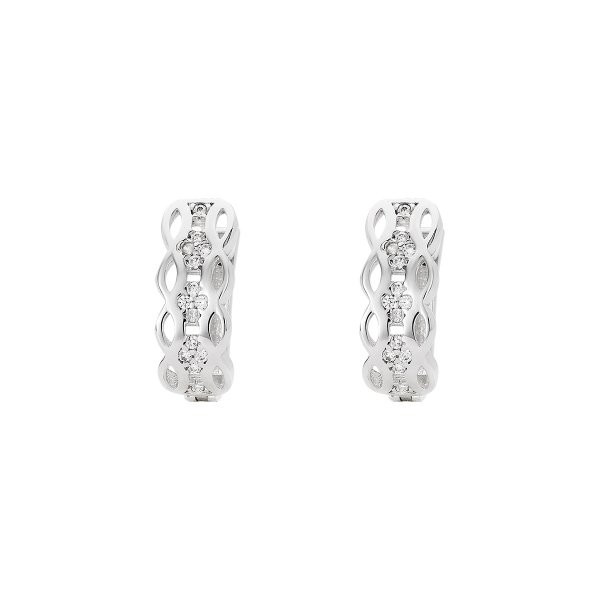 Náušnice se syntetickými kameny 336-574-000025 2.35g