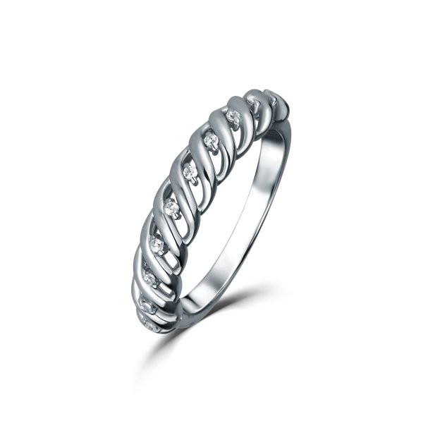 Prsten se syntetickými kameny 126-391-2480 59