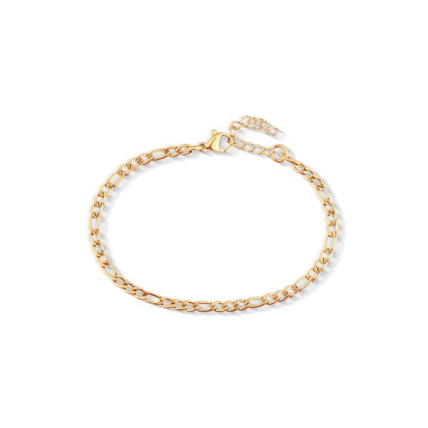 Náramek ocel / zlato 861-926-Y404 21