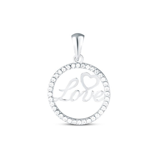 Přívěsek se syntetickými kameny 346-012-095467 0.50g