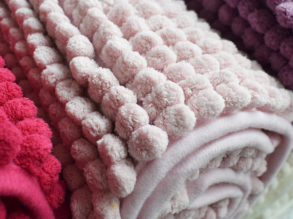 TODAY Koupelnová předložka mikrovlákno  50x80 cm Poudre de Lila - pudrová