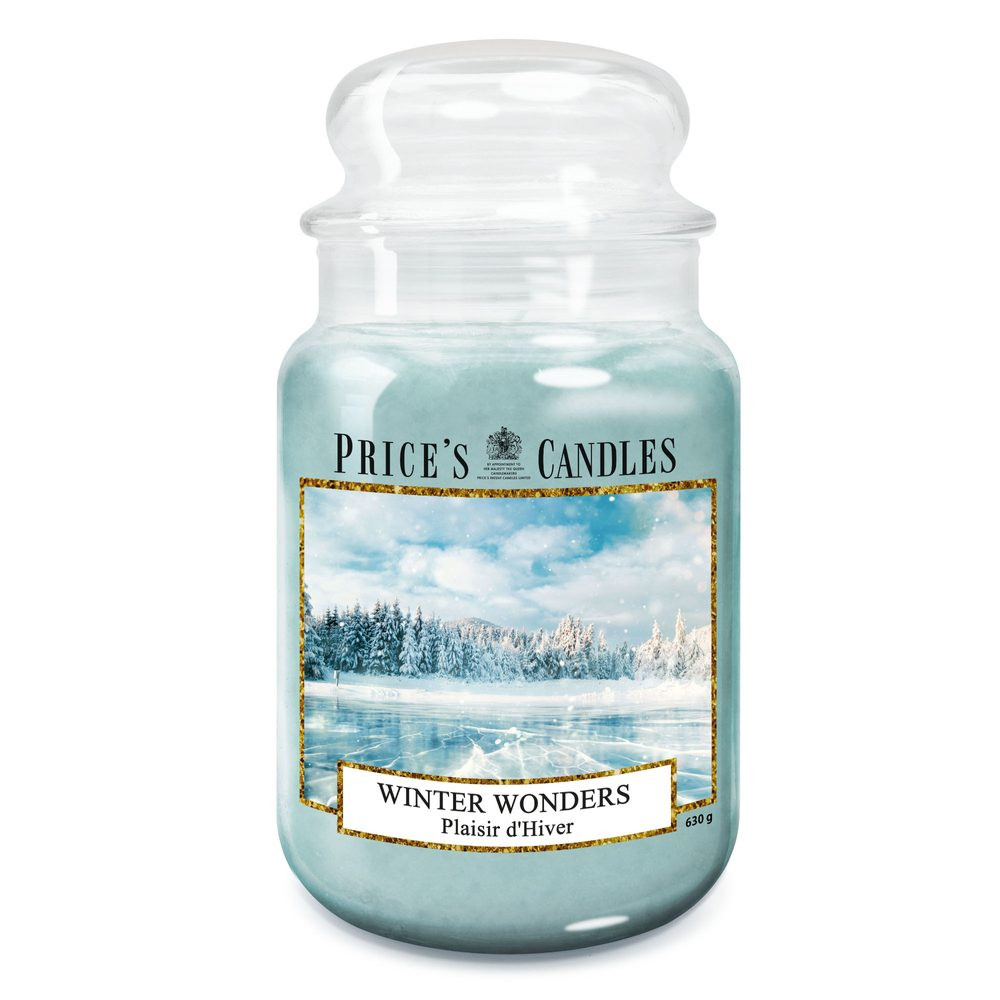 Price’s PRICE'S MAXI vonná svíčka ve skle Winter Wonders - hoření 150h