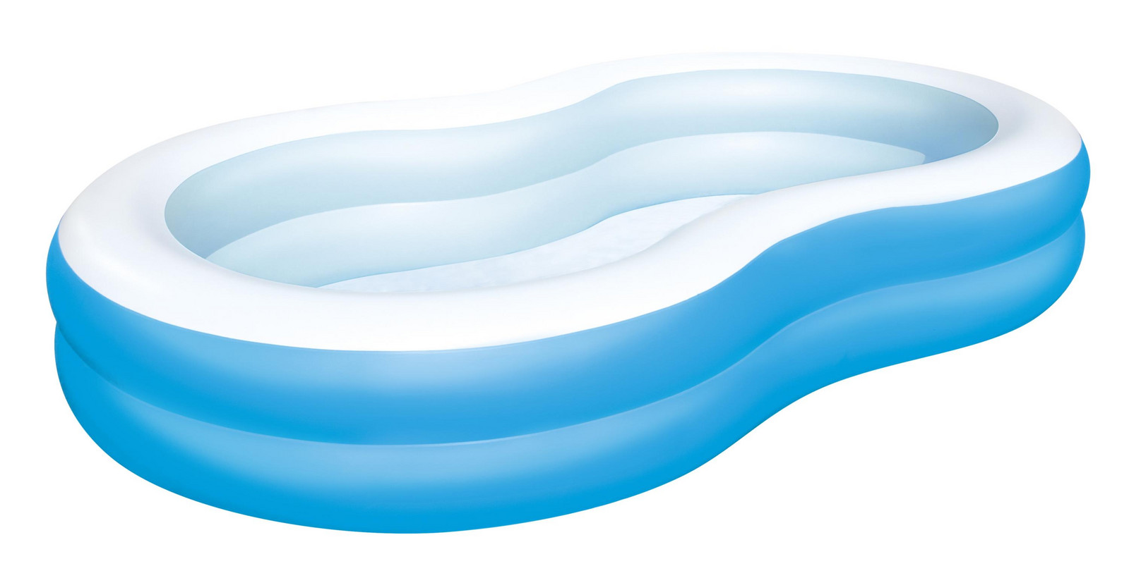 54117 Bazén nafukovací rodinný 2.62m x 1.57m x 46cm - II. jakost