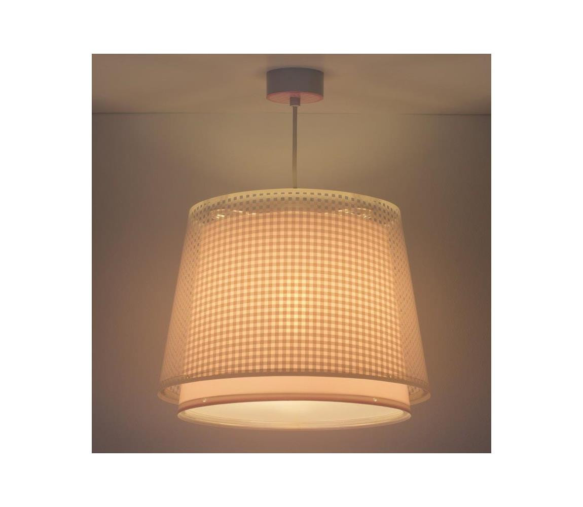 Dalber Dalber D-80222S - Dětský lustr VICHY 1xE27/60W/230V