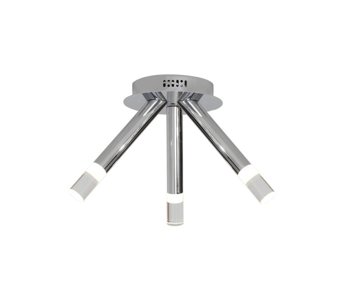 LED Stropní svítidlo ICE 3xLED/5W/230V chrom