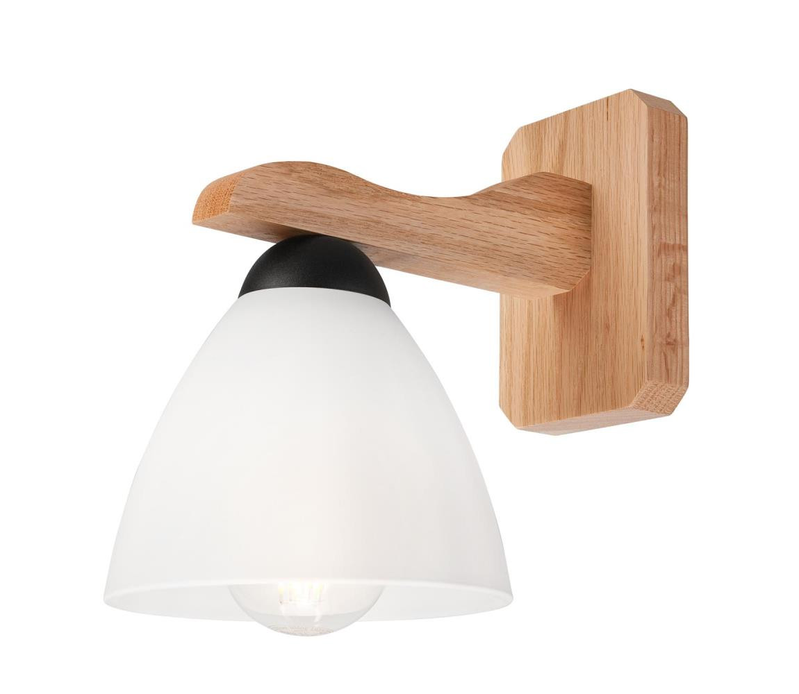 Nástěnné svítidlo ADRIANO 1xE27/60W/230V dub