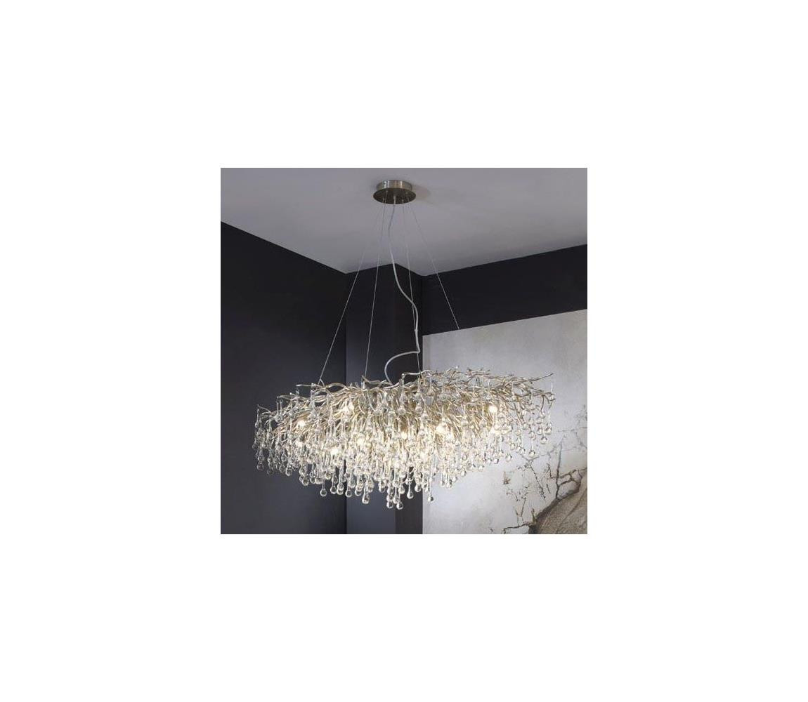 Paul Neuhaus Paul Neuhaus 2031-55 - Lustr na lanku ICICLE 15xG9/40W/230V