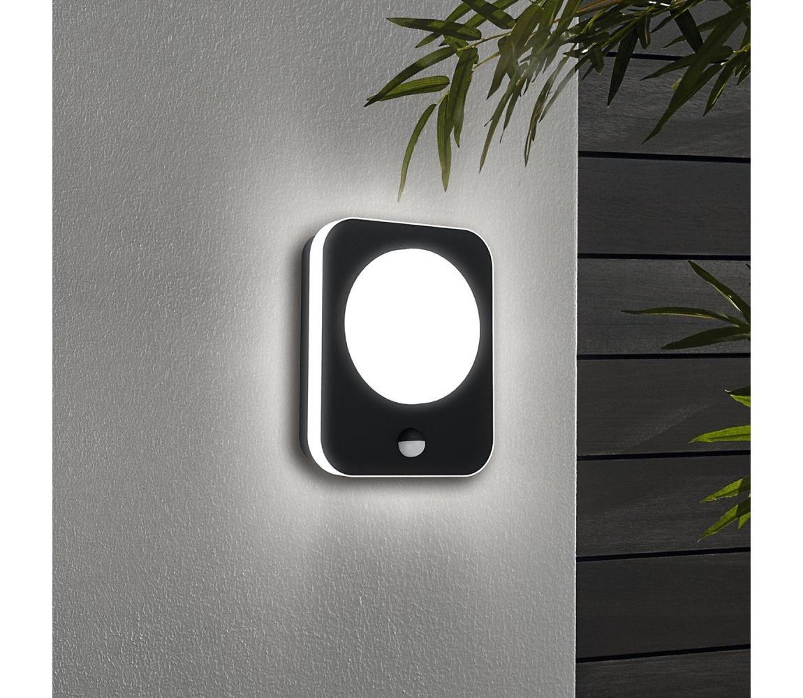 Eglo Eglo 99584 - LED Venkovní nástěnné svítidlo se senzorem MADRIZ LED/9W/230V IP44