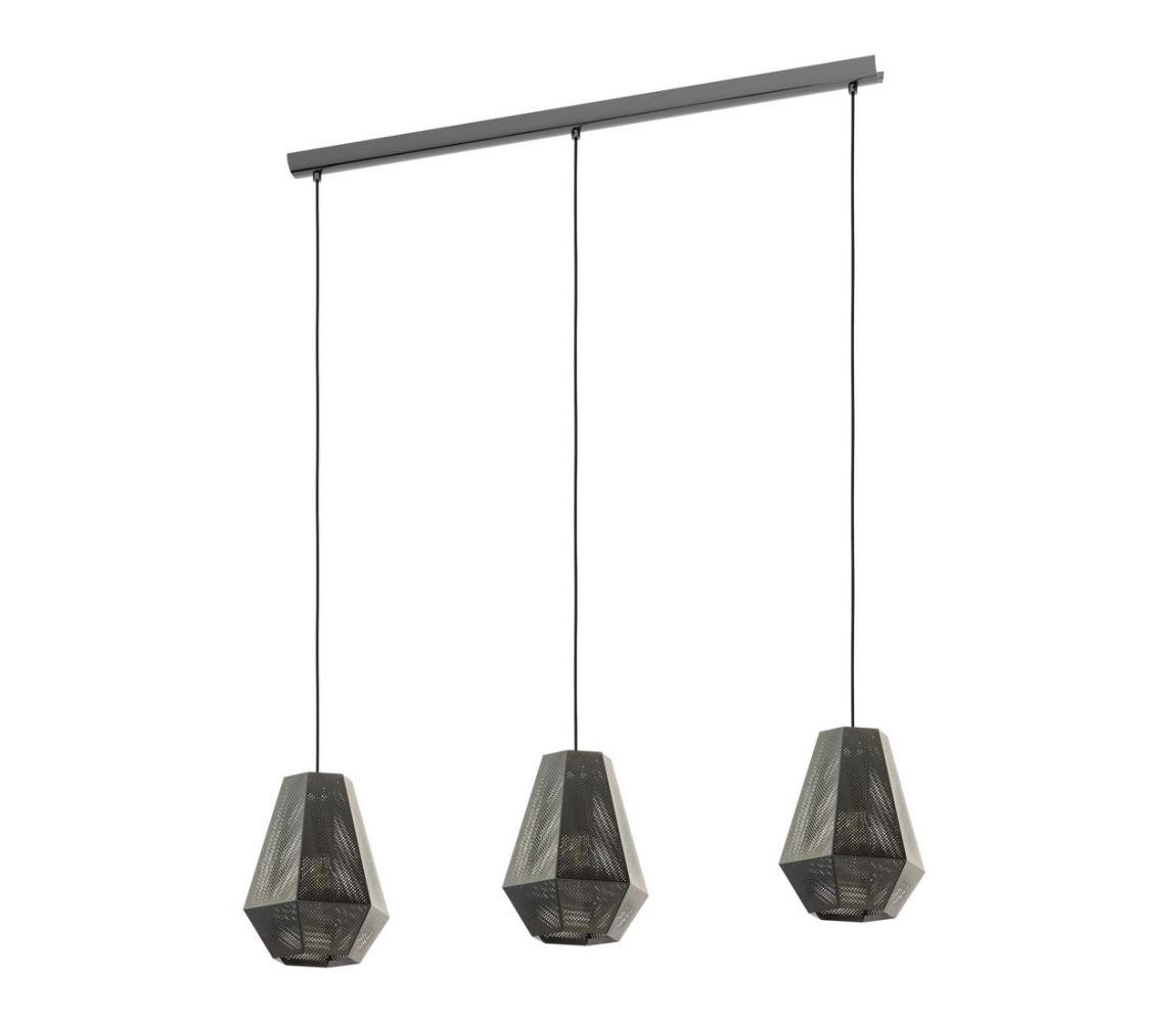 Eglo Eglo 43224 - Lustr na lanku CHIAVICA 3xE27/28W/230V