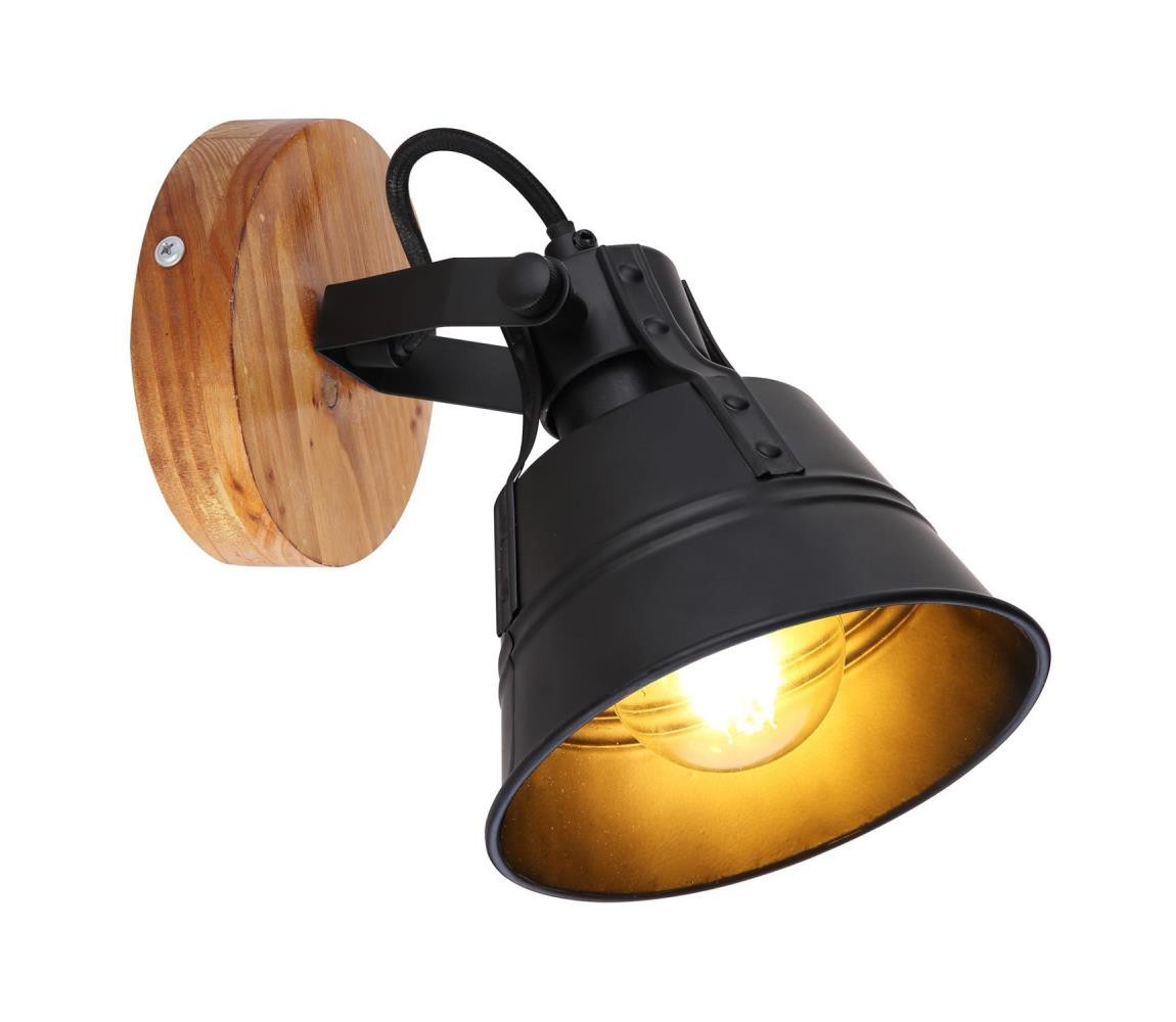 Globo Globo 15466S-1 - Nástěnné bodové svítidlo GÜNTHER 1xE27/60W/230V