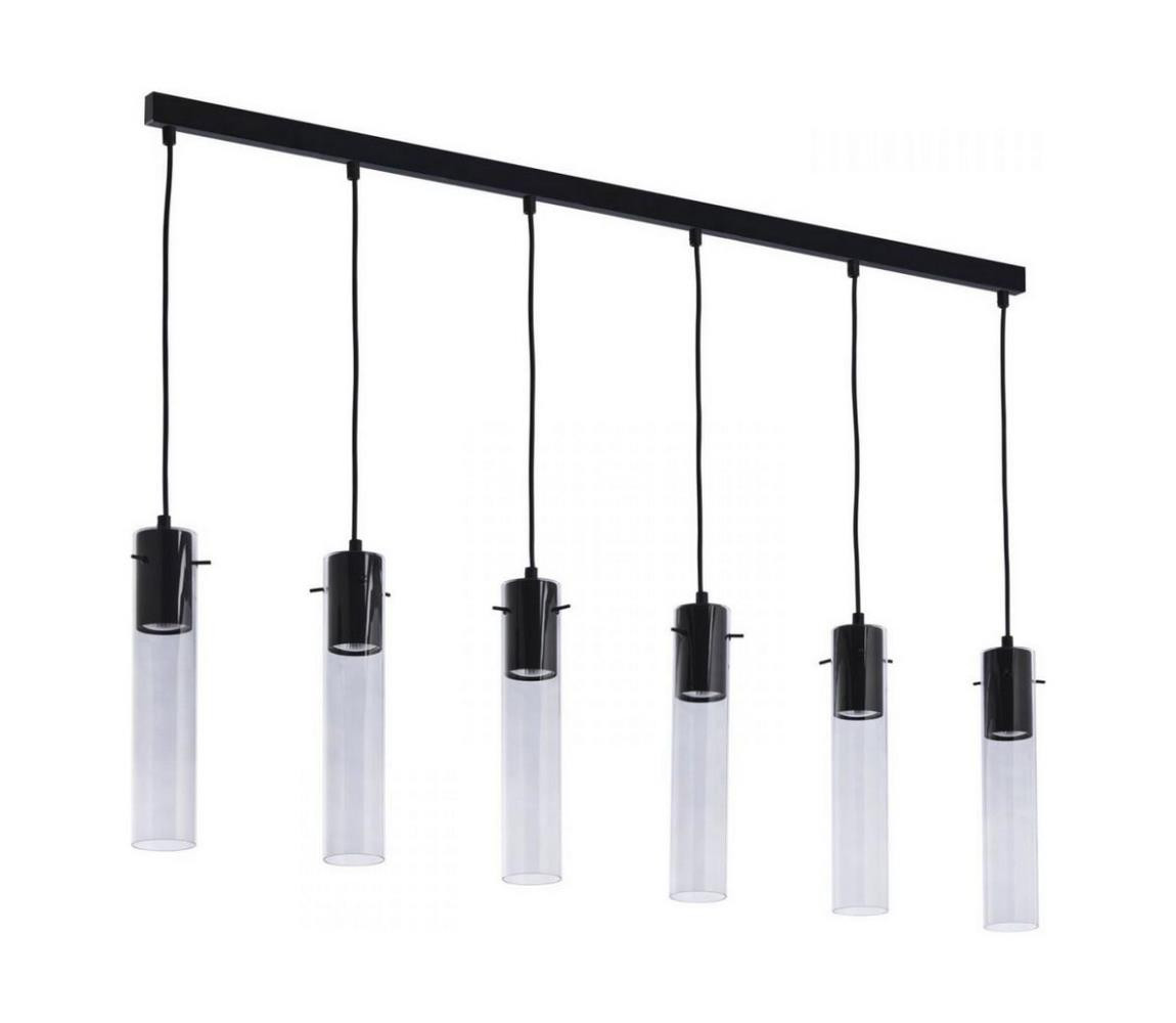 Lustr na lanku LOOK GRAPHITE 6xGU10/10W/230V