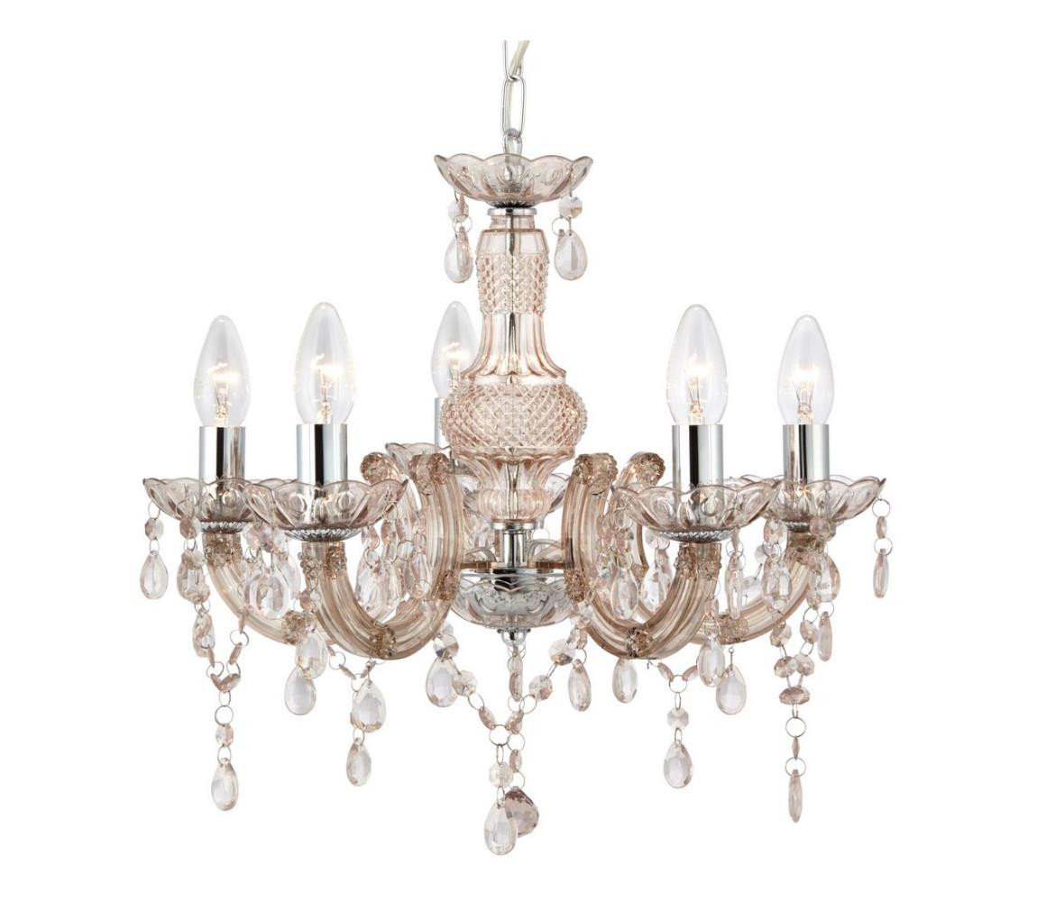 Searchlight Searchlight 1455-5MI - Lustr na řetězu MARIE 5xE14/40W/230V