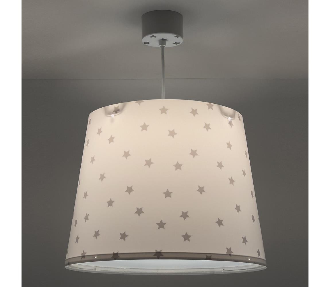 Dalber Dalber 82212B - Dětský lustr STAR LIGHT 1xE27/60W/230V bílá